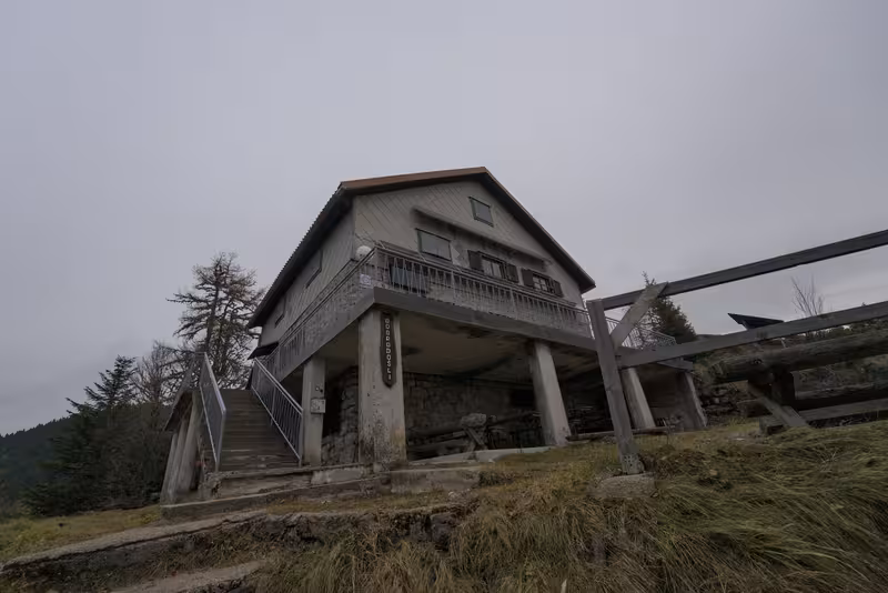 Planinski dom na Kališču.