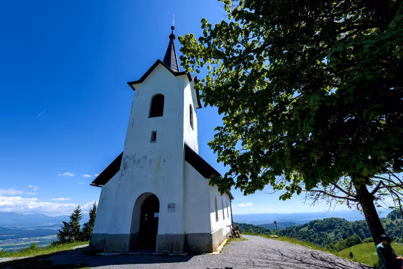 The church of Saint Jakob.