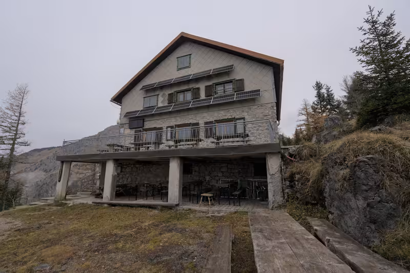 Planinski dom na Kališču.