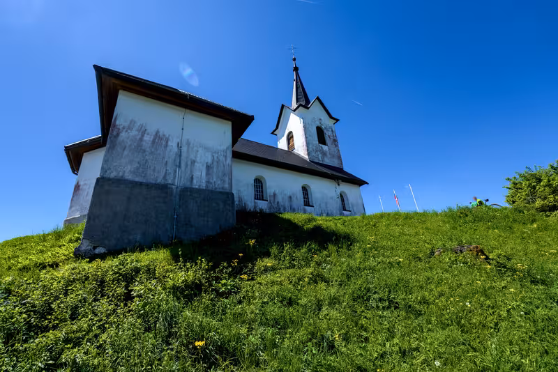 The church of Saint Jakob.