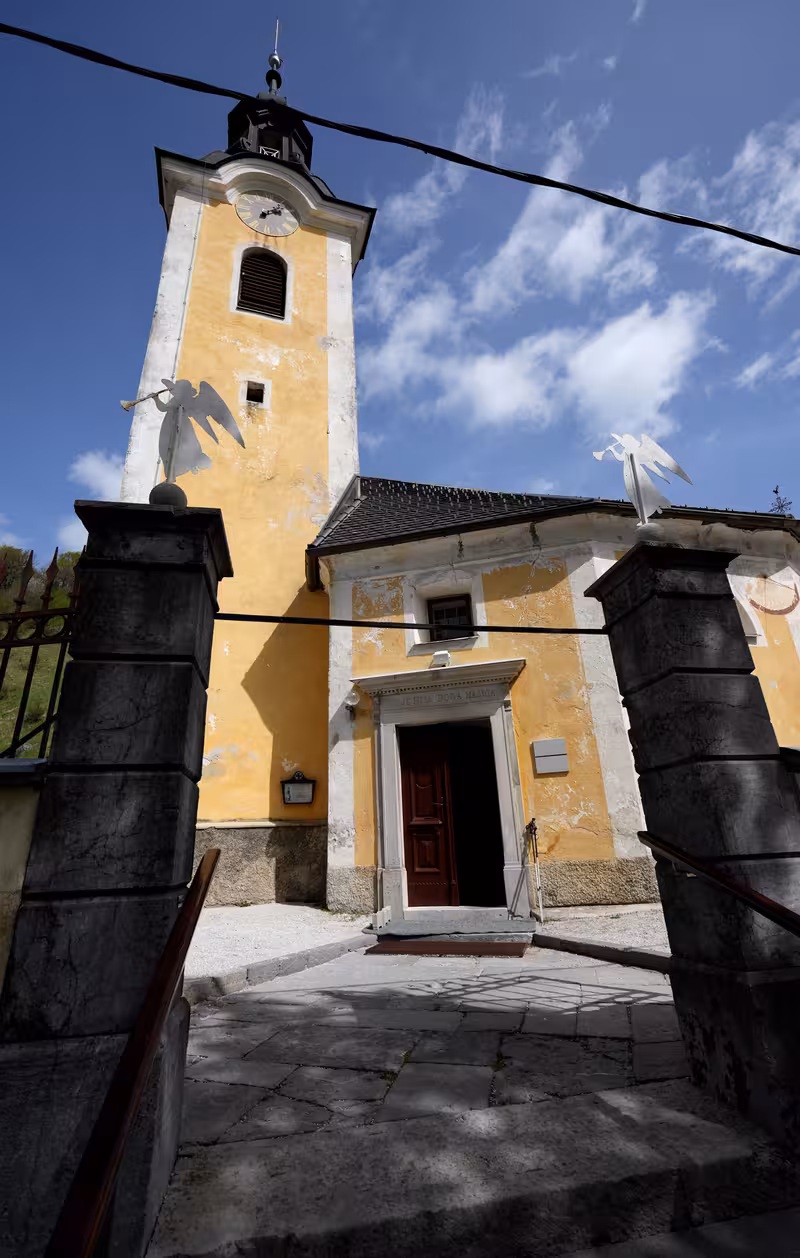 The church of Saint Catherine.