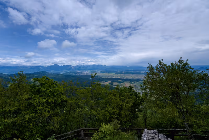 A view from Lubnik.